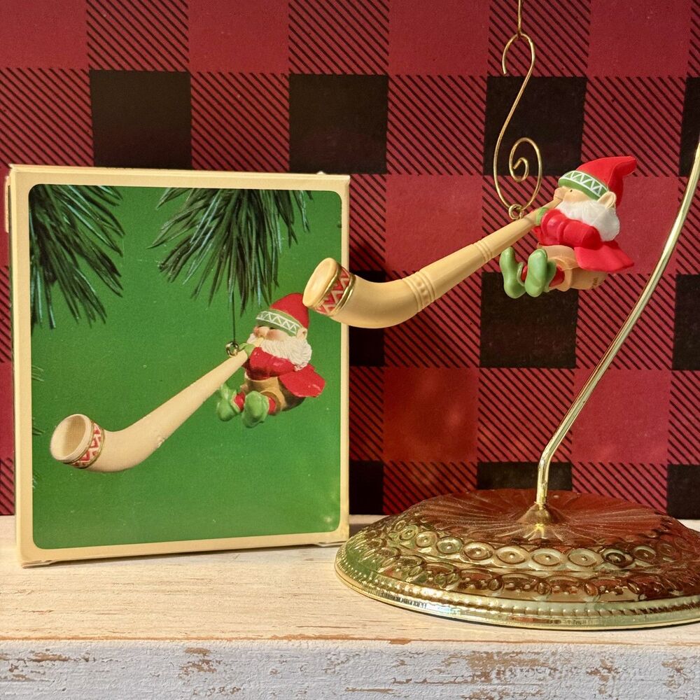 1984 Hallmark Alpine Elf Vintage Keepsake Christmas Ornament